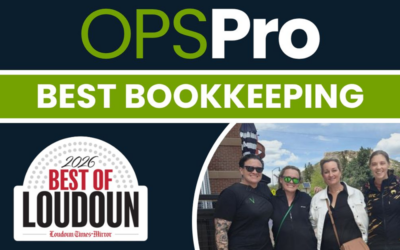 OPSPro Recognized with Best of Loudoun Award for Best Bookkeeping Services